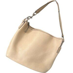 Coach Sarah Tan Pebbled Leather Hang Tag Shoulder Bag F13904